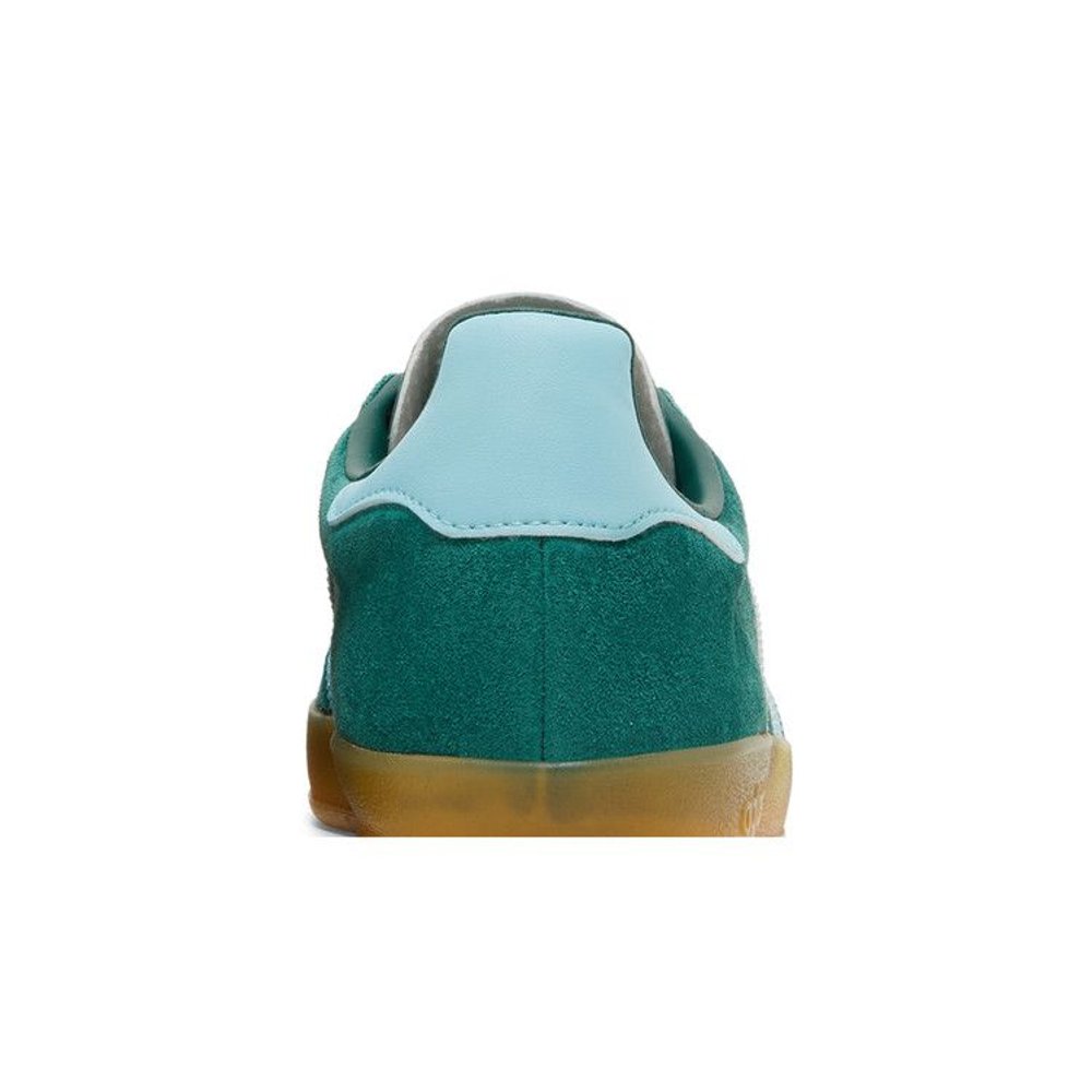 Adidas Gazelle Indoor Collegiate Green (W) – detail materiálu | Purekickz
