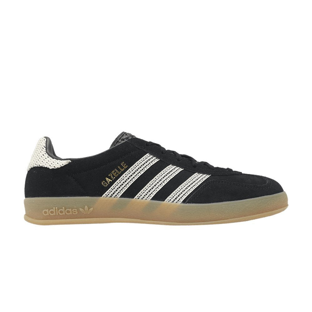 adidas Gazelle Indoor Core Black Wonder White (Women's) – boční pohled | Purekickz