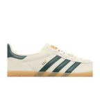 adidas Gazelle Indoor Cream White Collegiate Green Gum – detail | Purekickz
