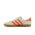 adidas Gazelle Indoor Linen Green Solar Orange (W) – hlavní pohled | Purekickz