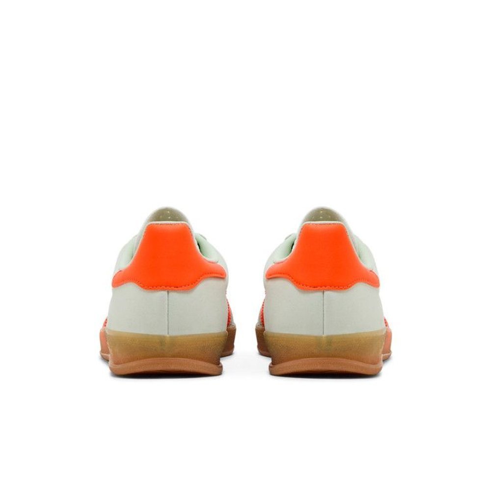 adidas Gazelle Indoor Linen Green Solar Orange (W) – podrážka | Purekickz