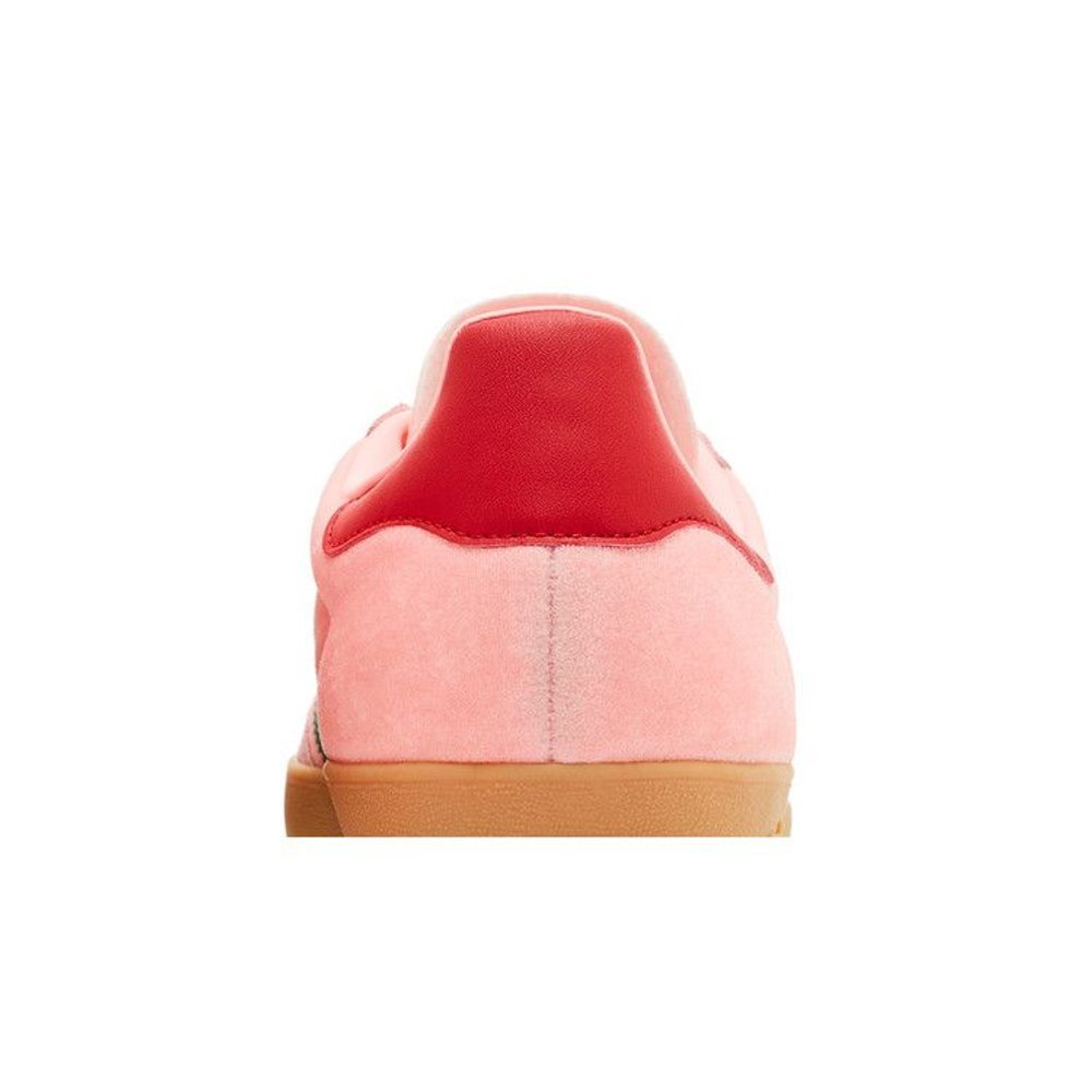 adidas Gazelle Indoor Pink Velvet (Women's) – detail materiálu | Purekickz
