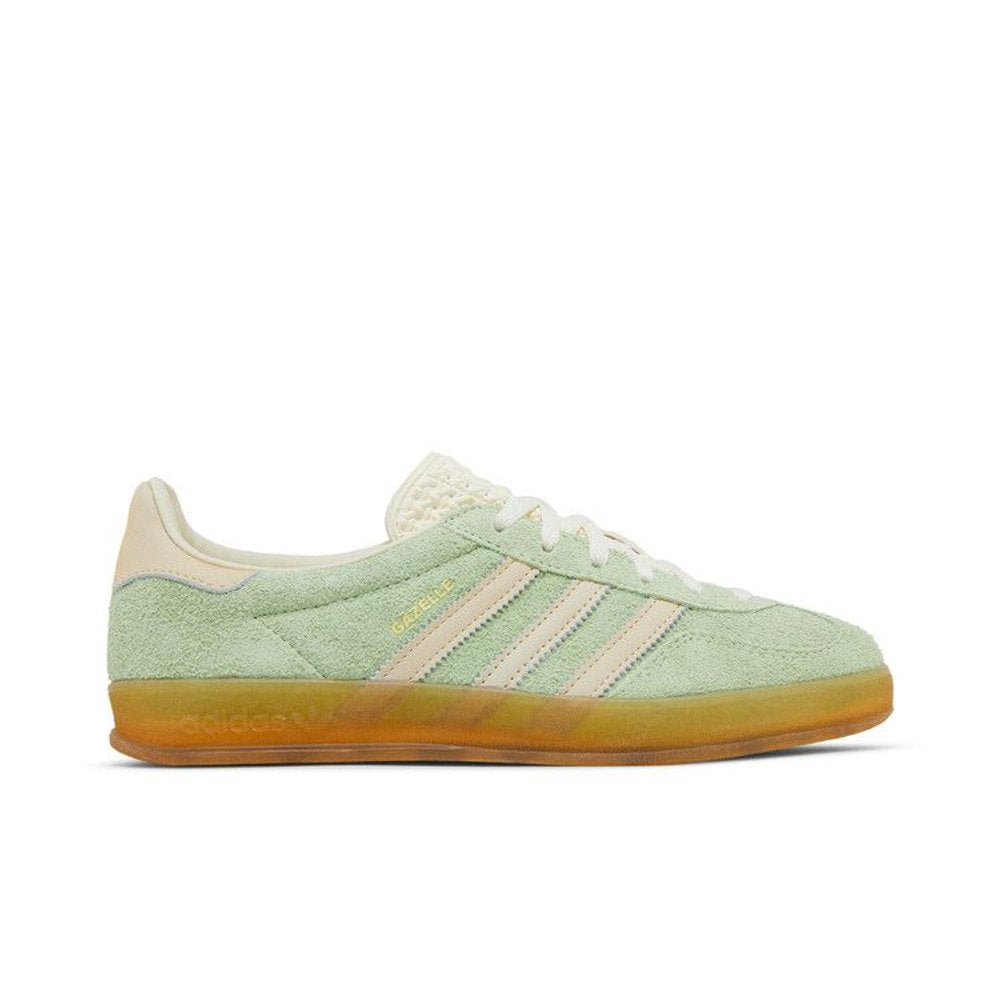 adidas Gazelle Indoor Semi Green Spark (Women's) – boční pohled | Purekickz