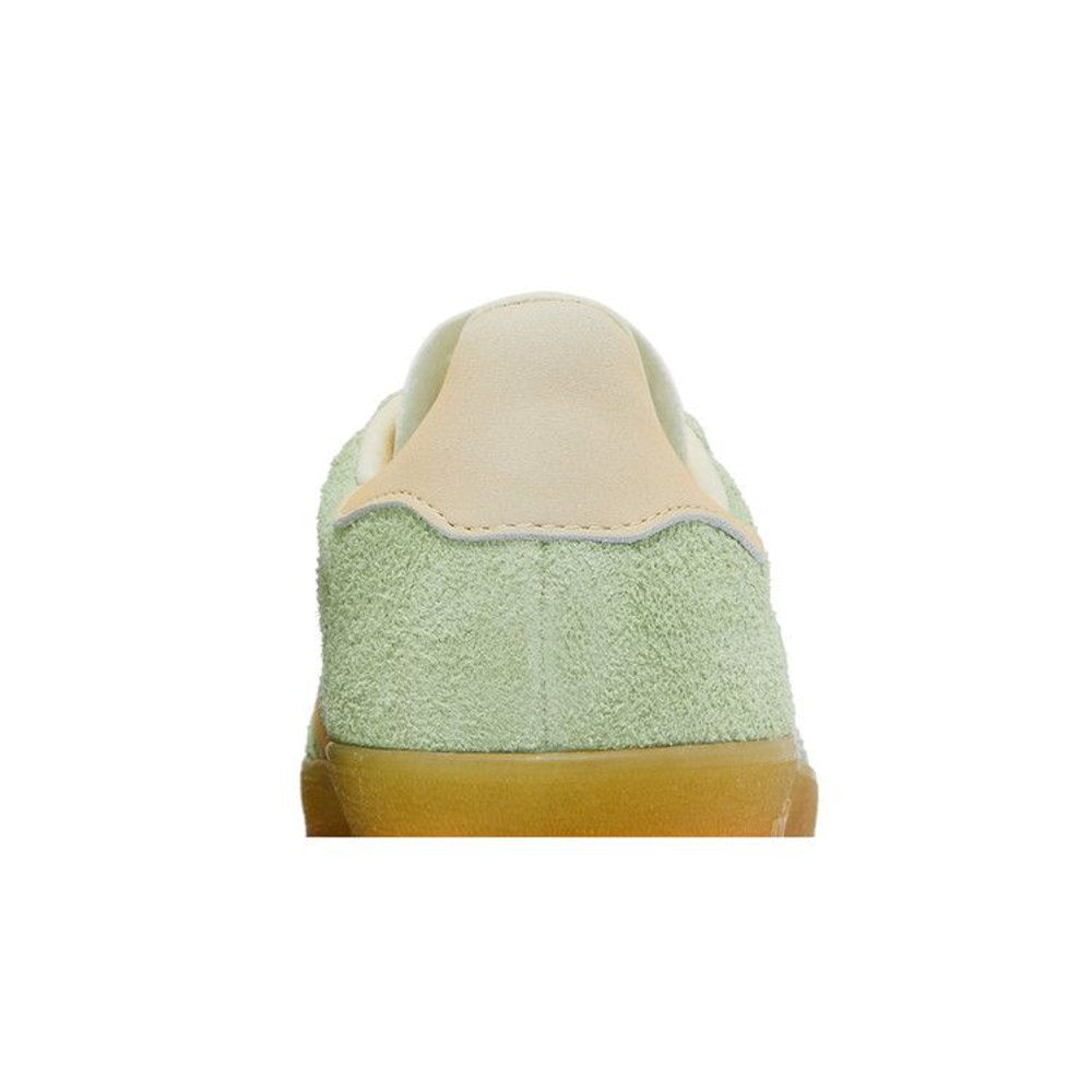 adidas Gazelle Indoor Semi Green Spark (Women's) – detail materiálu | Purekickz