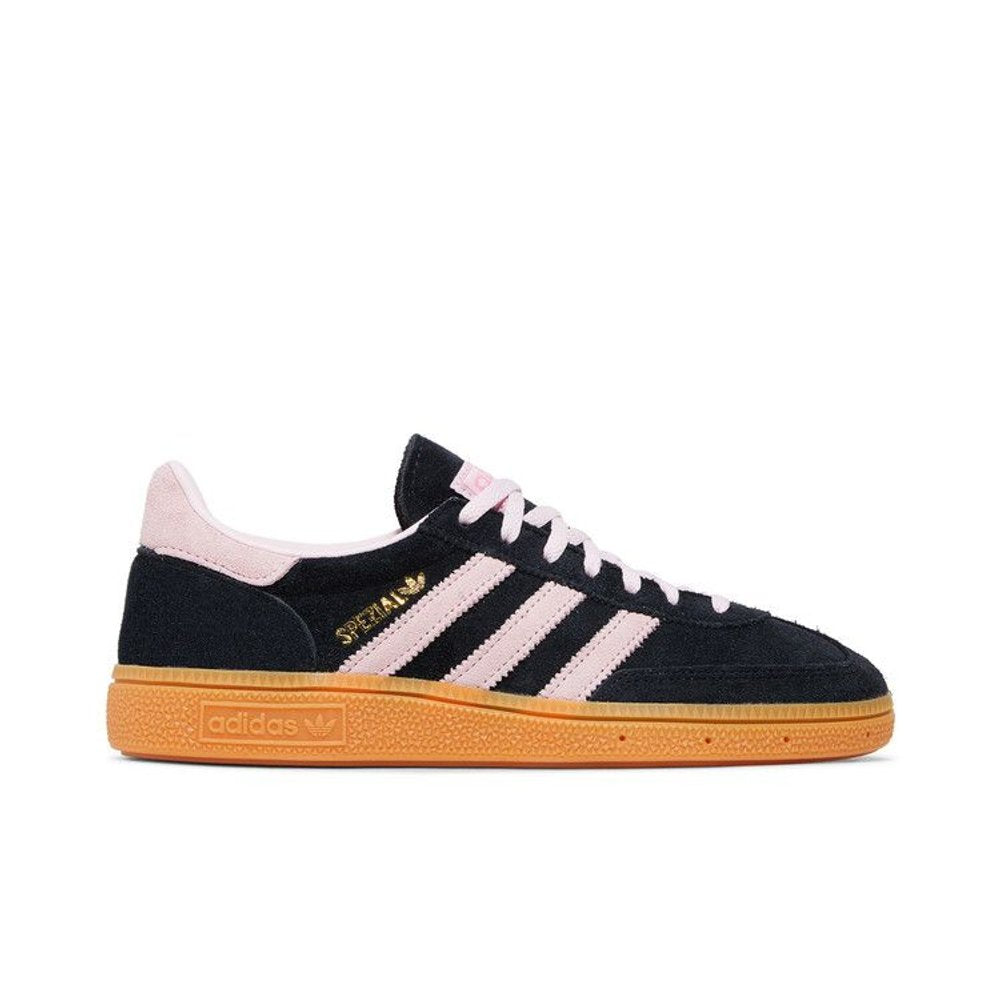 Adidas Handball Spezial Core Black Clear Pink Gum (W) – boční pohled | Purekickz