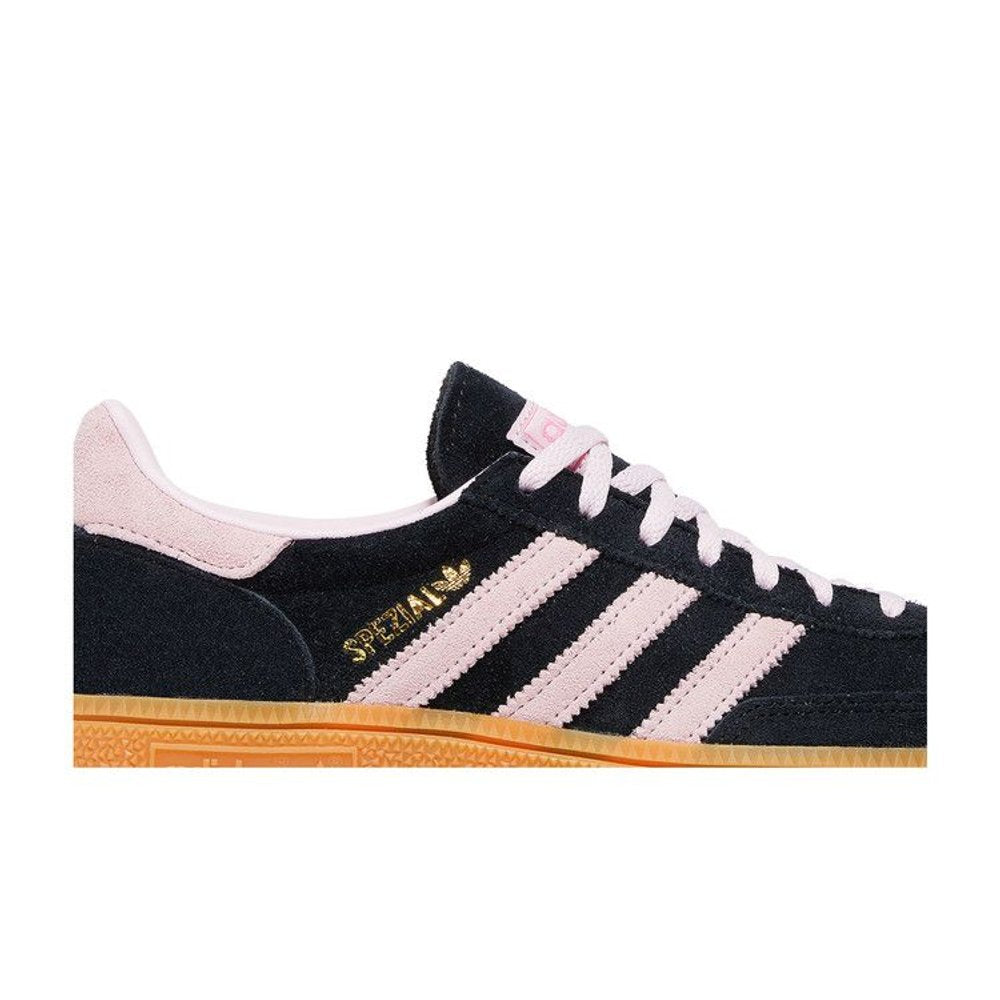 Adidas Handball Spezial Core Black Clear Pink Gum (W) – detail | Purekickz