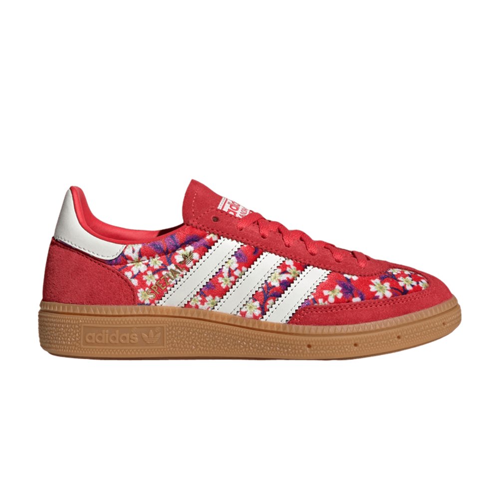 adidas Handball Spezial Liberty London Floral Semi Lucid Red (GS) – hlavní pohled | Purekickz