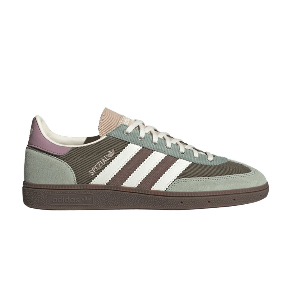Adidas Handball Spezial Silver Green Magic Mauve – boční pohled | Purekickz