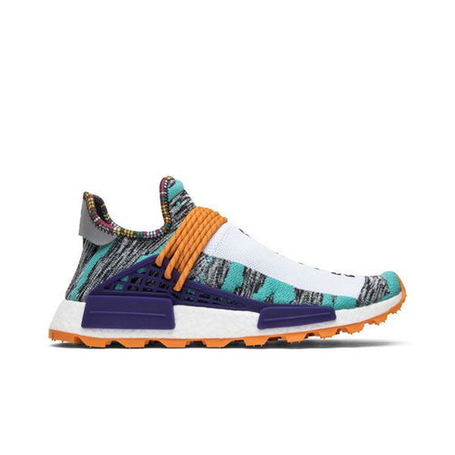 adidas NMD Hu Pharrell Solar Pack Orange – boční pohled | Purekickz
