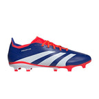 adidas Predator League FG Lucid Blue Cloud White Solar Red – boční pohled | Purekickz