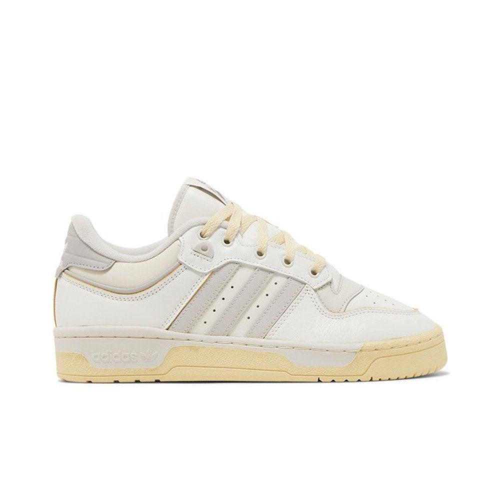 adidas Rivalry Low 86 Core White Grey – boční pohled | Purekickz