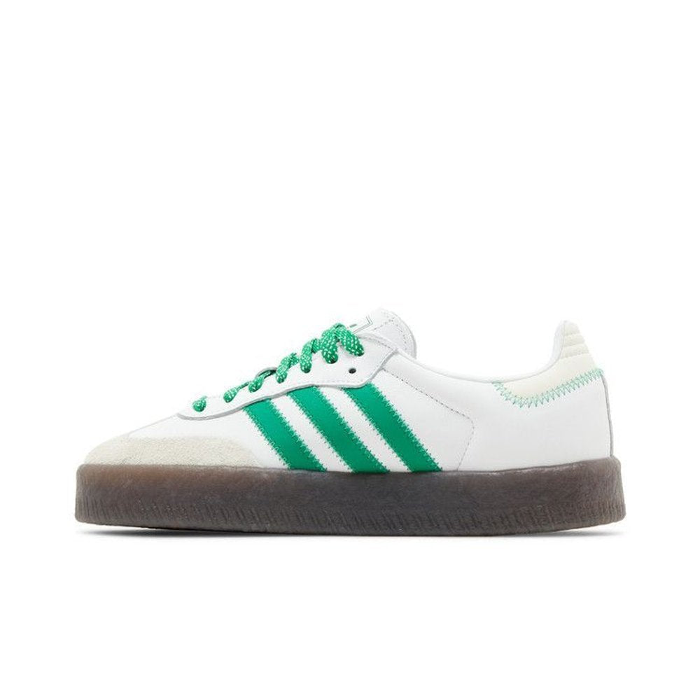 adidas Samba Cloud White Green (Women's) – hlavní pohled | Purekickz