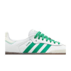 adidas Samba Cloud White Green (Women's) – detail | Purekickz
