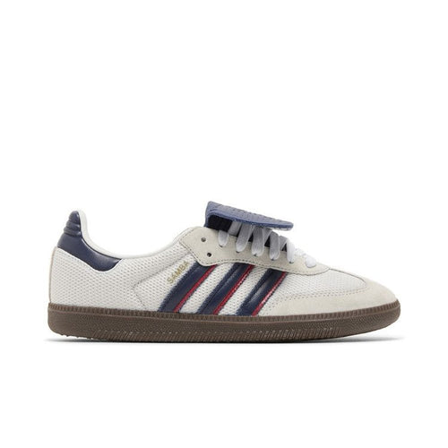 adidas Samba LT Crystal White Dark Blue – boční pohled | Purekickz
