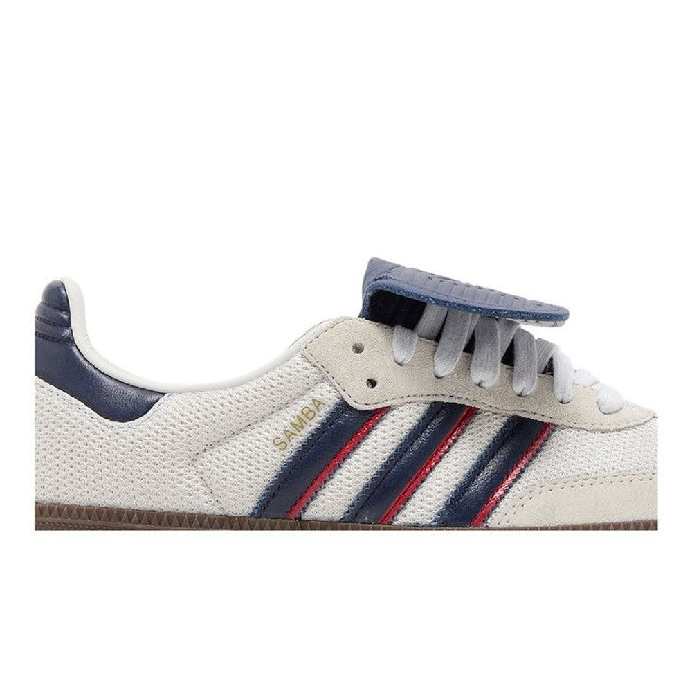 adidas Samba LT Crystal White Dark Blue – detail | Purekickz