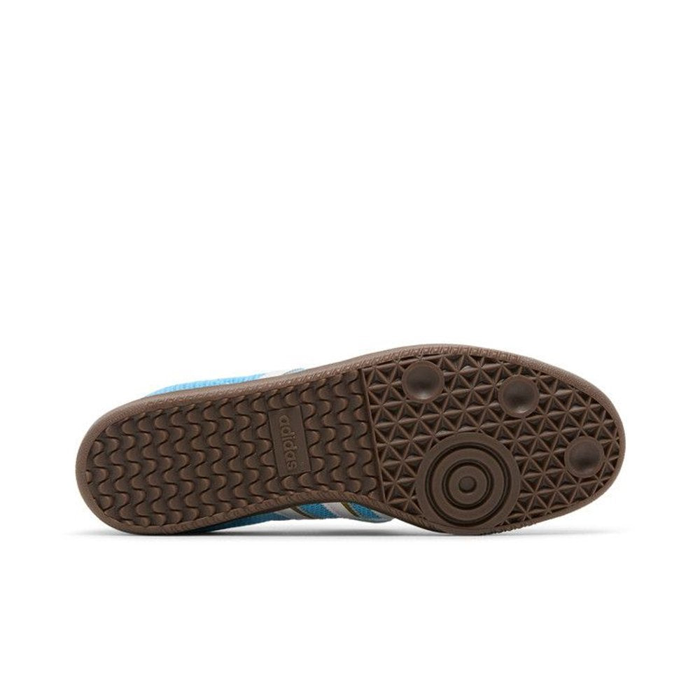 Adidas Samba LT Semi Blue Burst Gum – zadní pohled | Purekickz