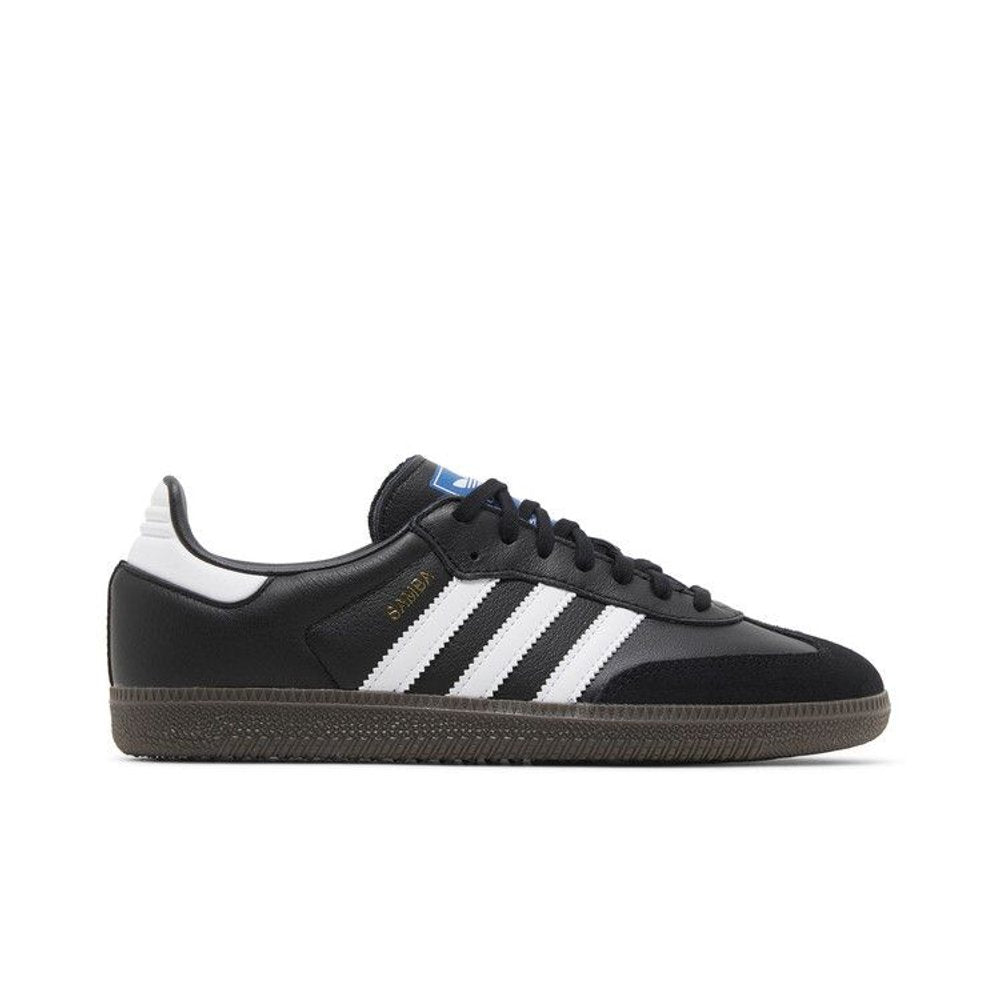 adidas Samba OG Black White Gum (GS) – boční pohled | Purekickz