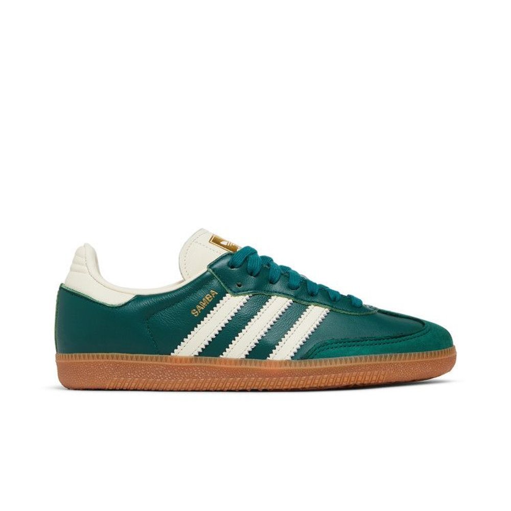 adidas Samba OG Collegiate Green (Women's) – boční pohled | Purekickz