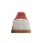 adidas Samba OG Crystal White Preloved Red – detail materiálu | Purekickz
