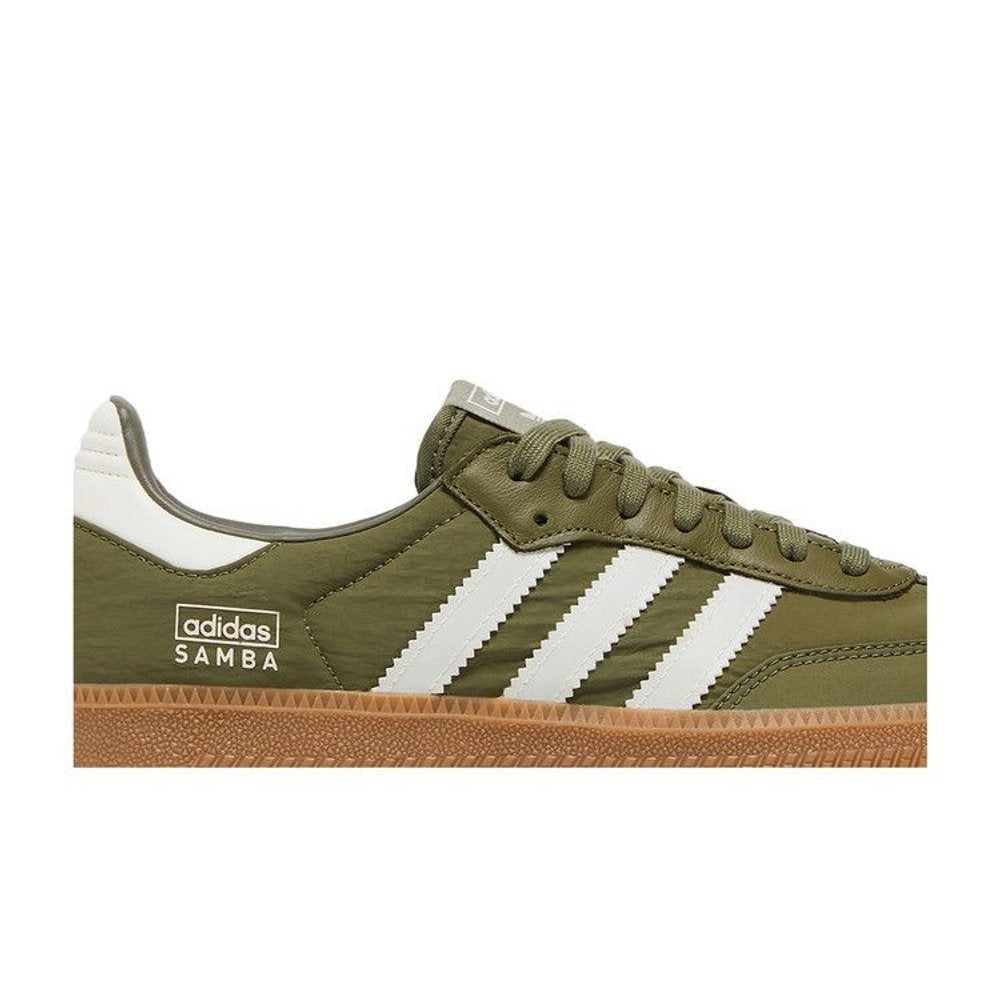 adidas Samba OG Focus Olive Gum – detail | Purekickz