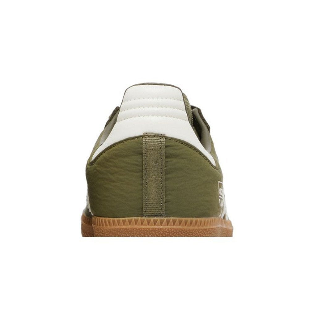 adidas Samba OG Focus Olive Gum – detail materiálu | Purekickz