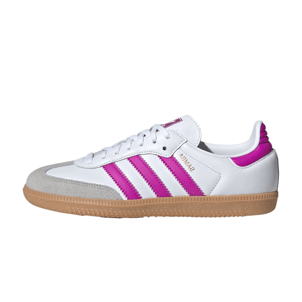 adidas Samba OG Footwear White Purple (Kids) – hlavní pohled | Purekickz