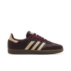 adidas Samba OG Maroon Crystal Sand (Women's) – boční pohled | Purekickz