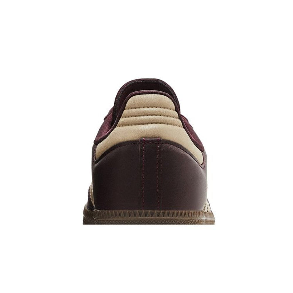 adidas Samba OG Maroon Crystal Sand (Women's) – detail materiálu | Purekickz