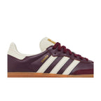 Adidas Samba OG Maroon Gold Metallic (W) – detail | Purekickz