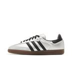 adidas Samba OG Silver Metallic Black Gum (Women's) – hlavní pohled | Purekickz
