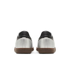 adidas Samba OG Silver Metallic Black Gum (Women's) – podrážka | Purekickz