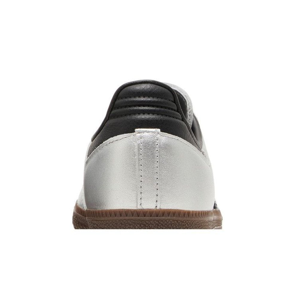 adidas Samba OG Silver Metallic Black Gum (Women's) – detail materiálu | Purekickz