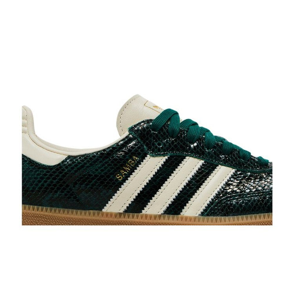 adidas Samba OG Snakeskin Collegiate Green (W) – detail | Purekickz
