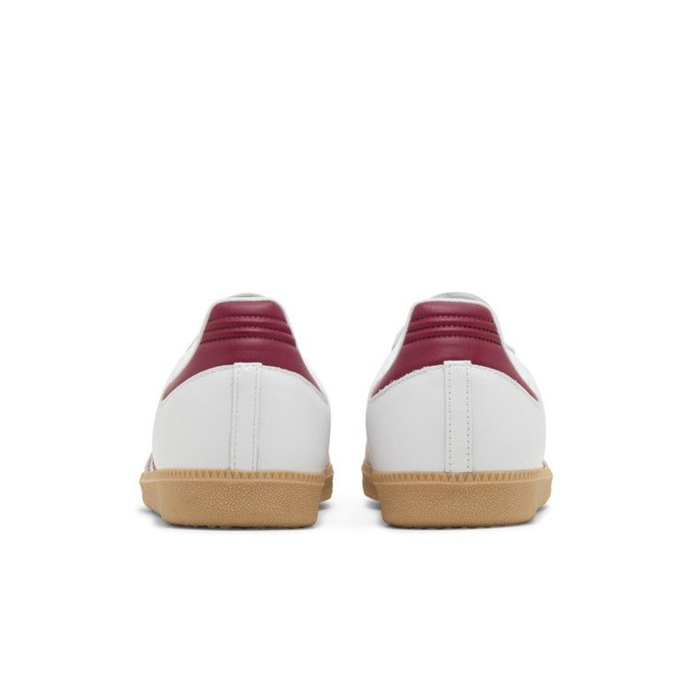 adidas Samba OG White Burgundy Gum – podrážka | Purekickz