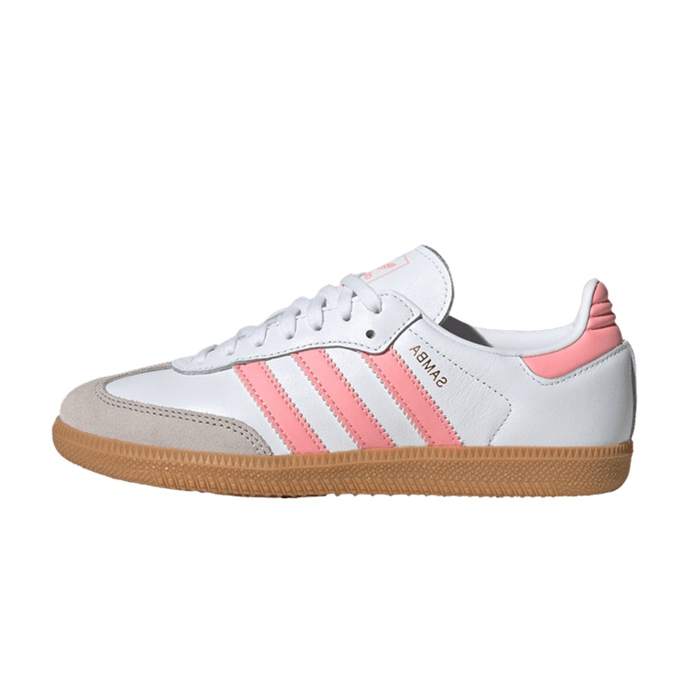 adidas Samba OG White Coral Pink (GS) – hlavní pohled | Purekickz