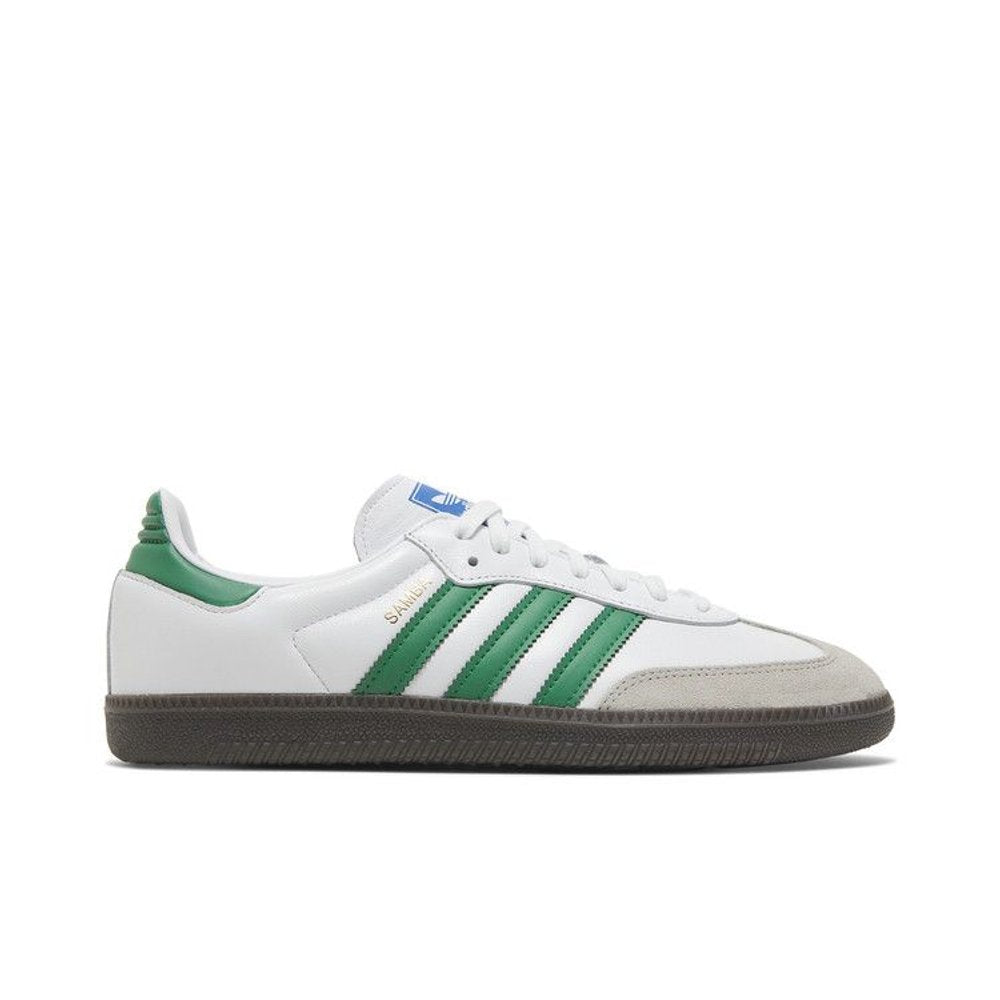 adidas Samba OG 'White Green' – boční pohled | Purekickz
