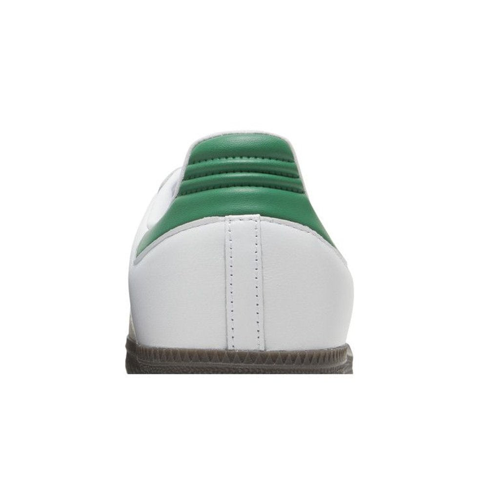 adidas Samba OG 'White Green' – detail materiálu | Purekickz