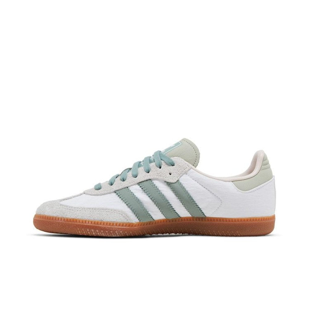 Adidas Samba OG White Silver Green – hlavní pohled | Purekickz
