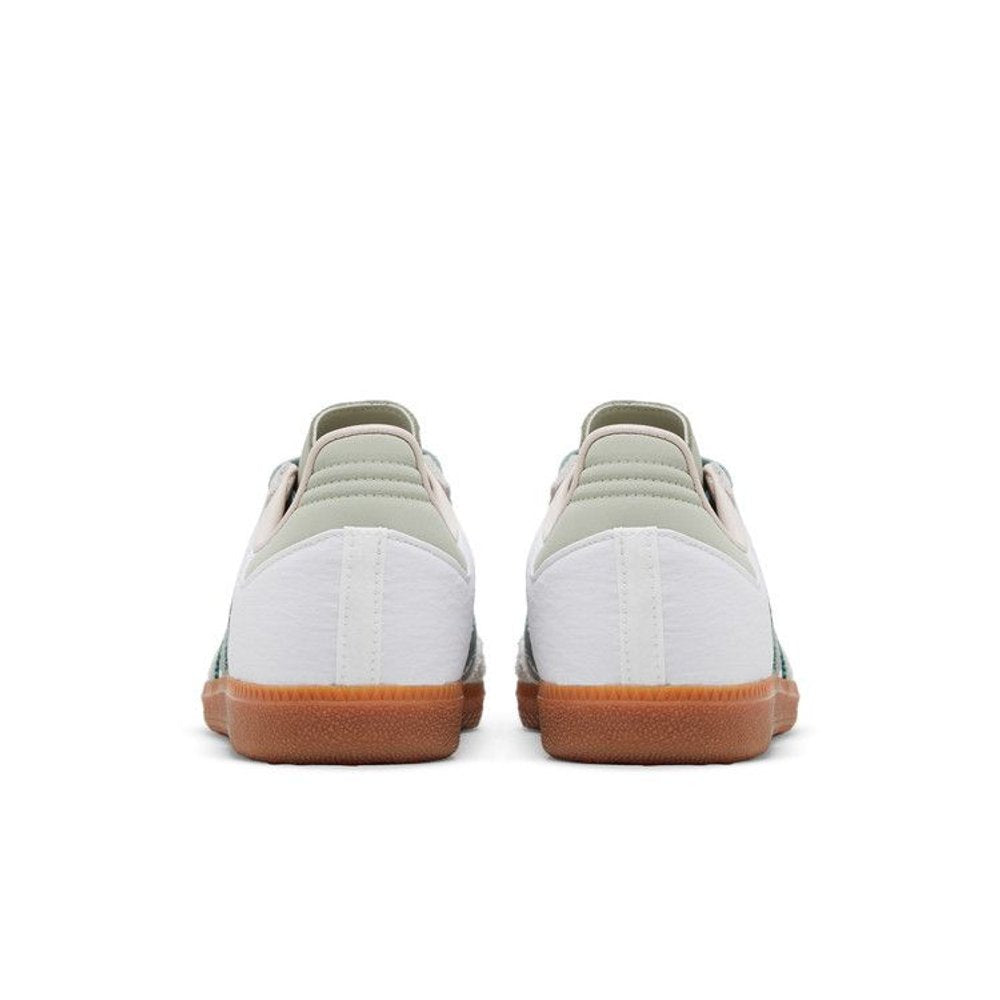 Adidas Samba OG White Silver Green – podrážka | Purekickz