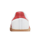 adidas Samba OG White Solar Red Gum (W) – detail materiálu | Purekickz