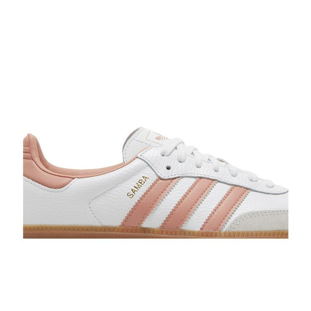 adidas Samba OG White Wonder Clay Gum (W) – detail | Purekickz