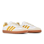 adidas Samba Sporty & Rich White Bold Gold – lifestyle foto | Purekickz