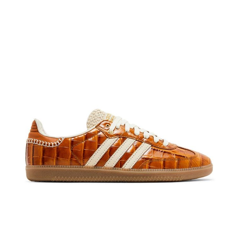 adidas Samba Wales Bonner Brown Croc – boční pohled | Purekickz