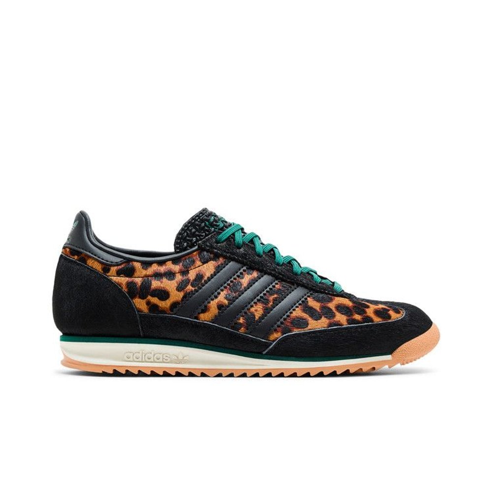 adidas SL 72 OG Leopard Print Collegiate Green (W) – boční pohled | Purekickz