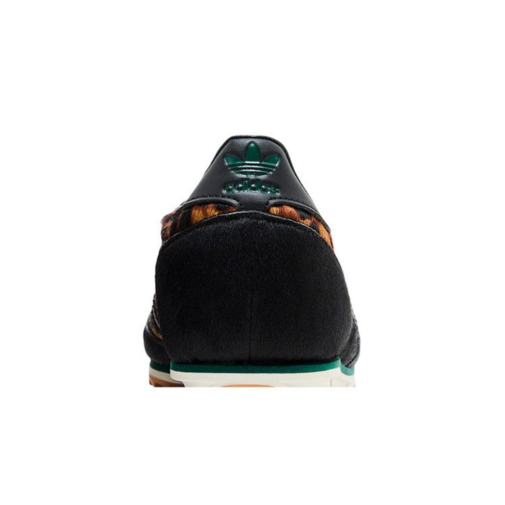 adidas SL 72 OG Leopard Print Collegiate Green (W) – detail materiálu | Purekickz