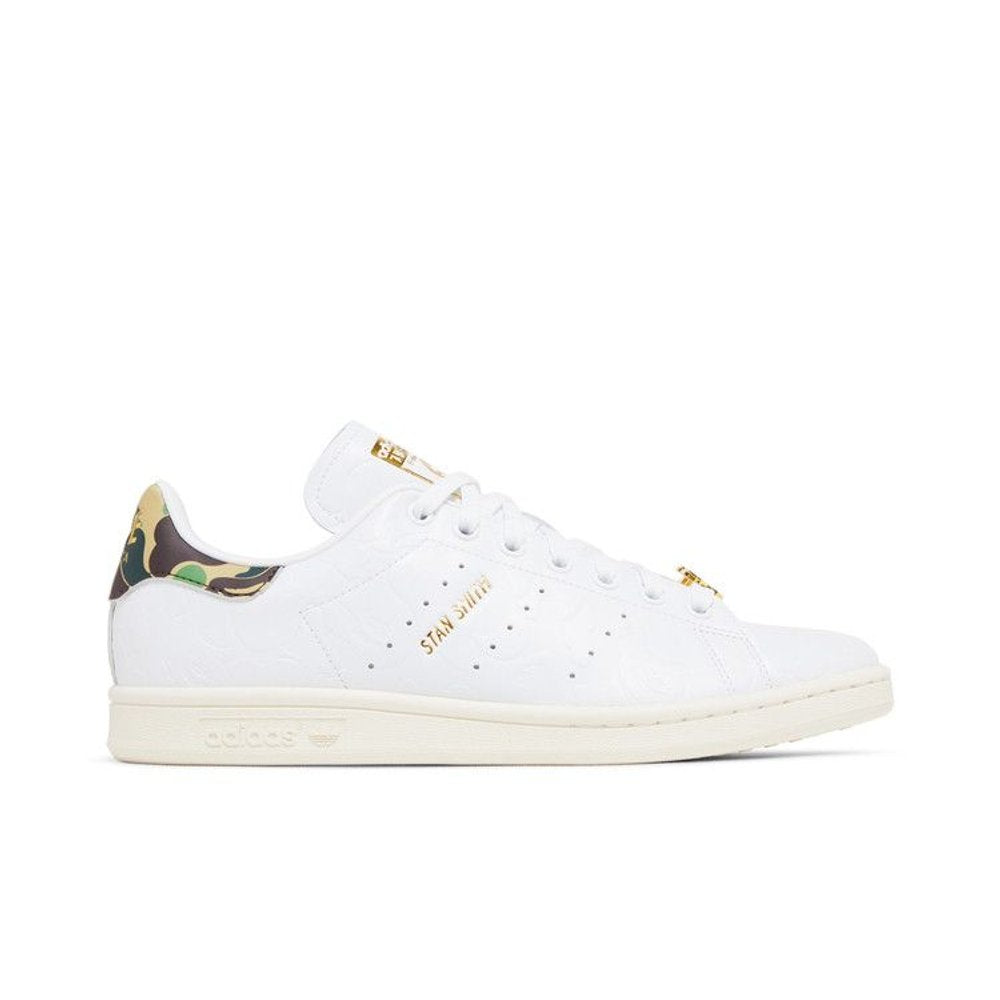 adidas Stan Smith Bape 30th Anniversary White – boční pohled | Purekickz