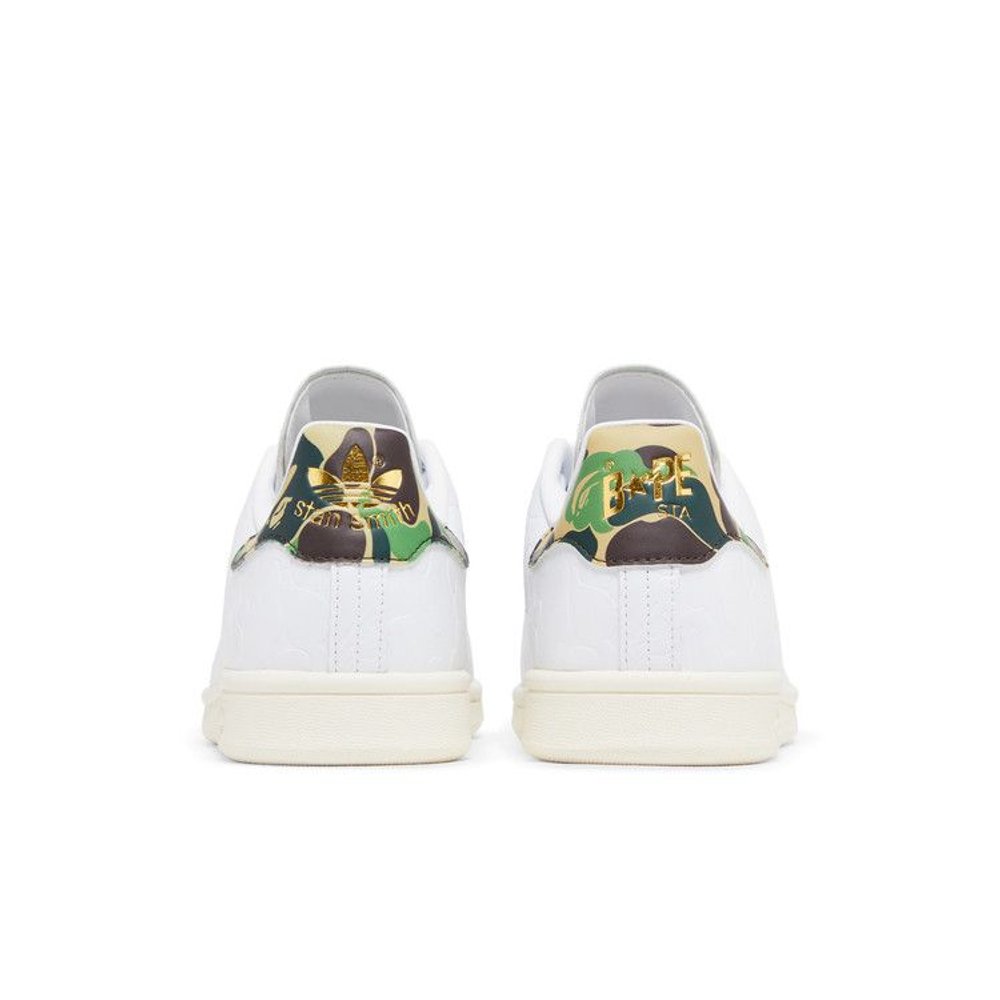 adidas Stan Smith Bape 30th Anniversary White – podrážka | Purekickz