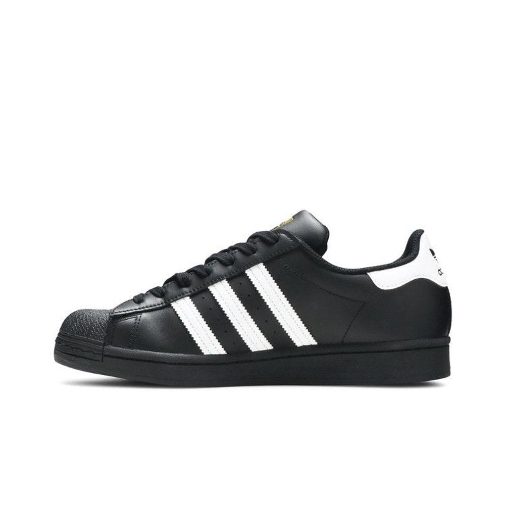 adidas Superstar Core Black Cloud White Gold – hlavní pohled | Purekickz