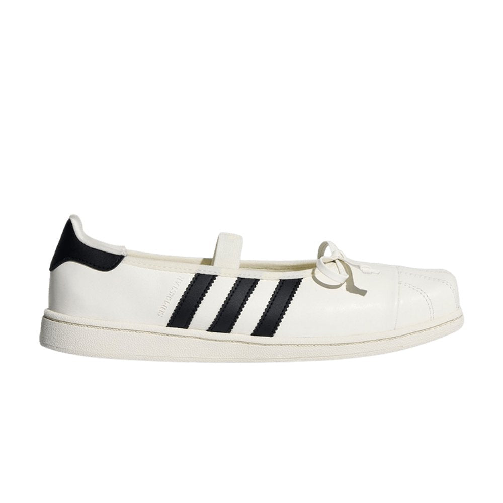 adidas Superstar Square Toe Ballet JENNIE Off White Black (W)