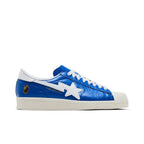 adidas Superstar Vintage Bape Blue White – boční pohled | Purekickz